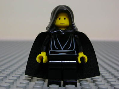 LEGO Minifigure -- Luke Skywalker with Black Hood, Black Cape-Star Wars / Star Wars Episode 4/5/6 -- sw044 -- Creative Brick Builders